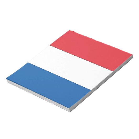 Niederländische Flagge Notizblock (Rotiert)