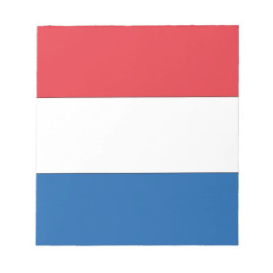 Niederländische Flagge Notizblock