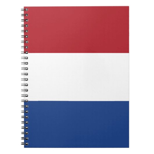 Niederländische Flagge Notizblock (Vorderseite)