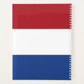 Niederländische Flagge Planer (Rückseite)