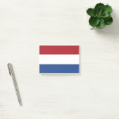 Niederländische Flagge Post-it Klebezettel (Büro)