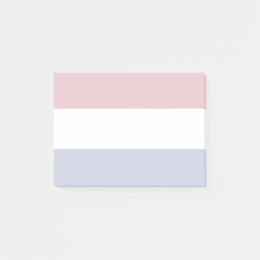 Niederländische Flagge Post-it Klebezettel (Vorderseite)