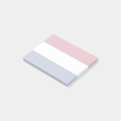 Niederländische Flagge Post-it Klebezettel (angewinkelt)