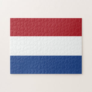 Niederländische Flagge Puzzle