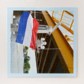 Niederländische Flagge Puzzle (Horizontal)
