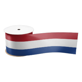 Niederländische Flagge Satinband