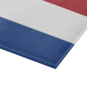 niederländische Flagge Schneidebrett (Ecke)