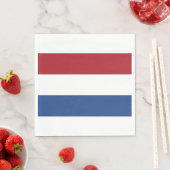 Niederländische Flagge Serviette (Beispiel)