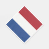 Niederländische Flagge Serviette (Ecke)