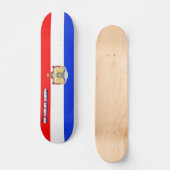 Niederländische Flagge Skateboard (Vorderseite)