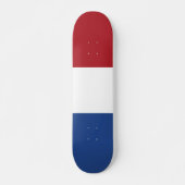 niederländische Flagge Skateboard (Vorne)