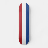 Niederländische Flagge Skateboard (Vorderseite)