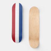 Niederländische Flagge Skateboard (Vorderseite)