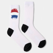 niederländische Flagge Socken (Rechts)