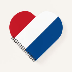 Niederländische Flagge Souvenir Modern Notizblock
