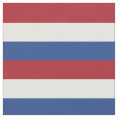 Niederländische Flagge Stoff (Nahaufnahme)