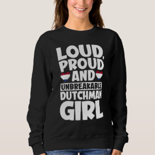 Niederländische Flagge - stolz holländische Mensch Sweatshirt