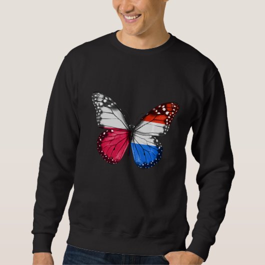 Niederländische Flagge Sweatshirt (Vorderseite)