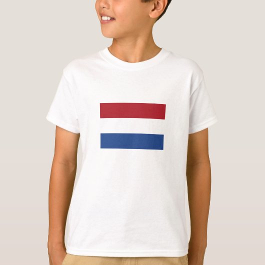 Niederländische Flagge T-Shirt (Vorderseite)
