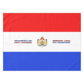 Niederländische Flagge Tischdecke (Vorderseite (Horizontal))