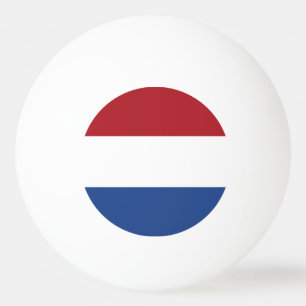 niederländische Flagge Tischtennisball