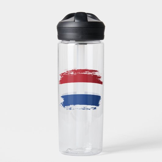 niederländische Flagge Trinkflasche (Vorderseite)
