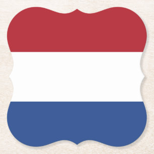 Niederländische Flagge Untersetzer