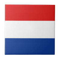 Niederländische Flaggen-Keramik-Fliese