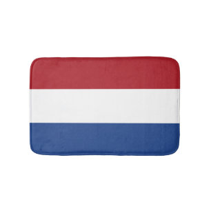 Niederländische Flaggenmarke Badematte