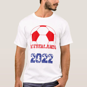 Niederländische Fußballflagge 2022 - Holland Footb T-Shirt