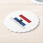 Niederländische Fußballnationalmannschaft Untersetzer (angewinkelt)