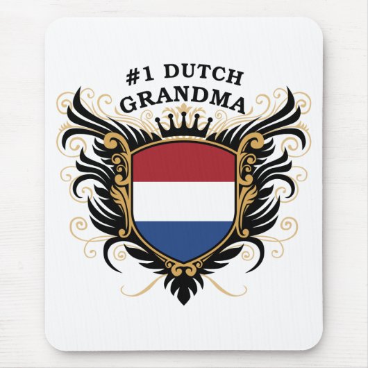 Niederländische Großmutter der Nr.-eine Mousepad (Vorne)