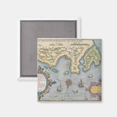 Niederländische Handelskarte für die Ostsee Magnet (Vorderseite/Rückseite)
