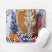 Niederländische Hering-Holland-Text-Andenken Mousepad (Mit Mouse)