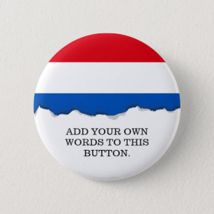 Niederländische Holland-Flagge Button