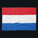 Niederländische Holland-Flagge Geschirrtuch<br><div class="desc">Die Flagge der Niederlande.</div>