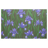 Niederländische Iris (großformatig) Stoff (Fat Quarter (45,7 x 55,9 cm))