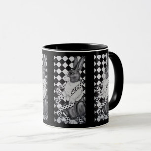 Niederländische Kaninchen-geometrischer Tasse