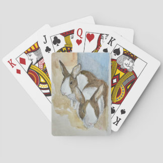 Niederländische Kaninchen Spielkarten