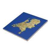 Niederländische Karte Fliese (Seite)