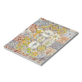 Niederländische Keramik Tiles Notepad Notizblock (Rotiert)