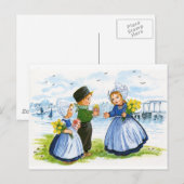 Niederländische Kinder Postkarte (Vorne/Hinten)