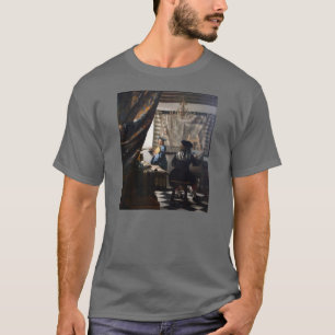 Niederländische Künstler Vermeer Malerei-Kunst d T-Shirt
