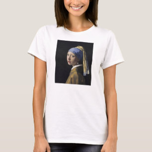 Niederländische Künstler Vermeer Malerei T-Shirt