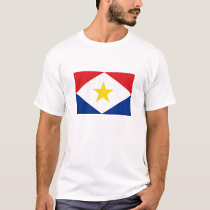 niederländische Landregion der saba Inselflagge T-Shirt
