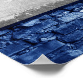 Niederländische Mauer Poster (Ecke)