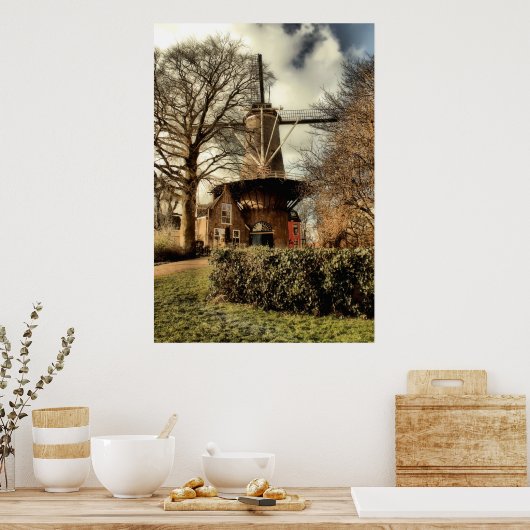 Niederländische Nostalgie Poster (Küche)