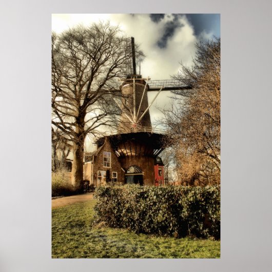 Niederländische Nostalgie Poster (Vorne)