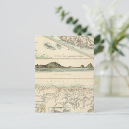 Niederländische Possessions Postkarte (Stehend Vorderseite)