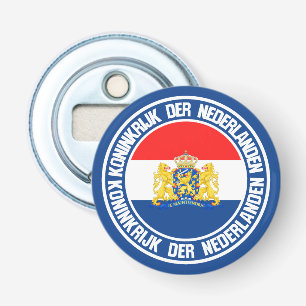 Niederländische RundEmblem Flaschenöffner